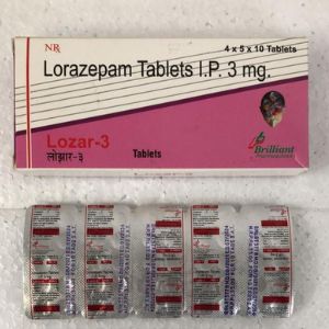 Lorazepam 3mg Tablets UK